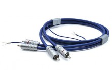 Tonearm Stereo cable, RCA-RCA, 1.0 m